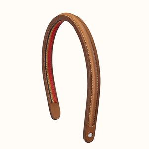 Hermes Jane Headband Gold Swift Leather